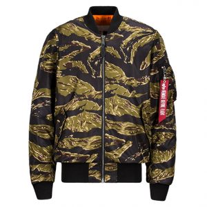 Alpha Industries MA-1 Coalition Blood Chit Flight Jacket