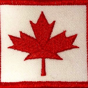 Canadian Flag Patch