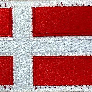 Danish Flag Patch