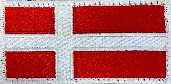 Danish Flag Patch