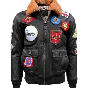 .TOP GUN® OFFICIAL SIGNATURE SERIES LEATHER JACKET 1.0