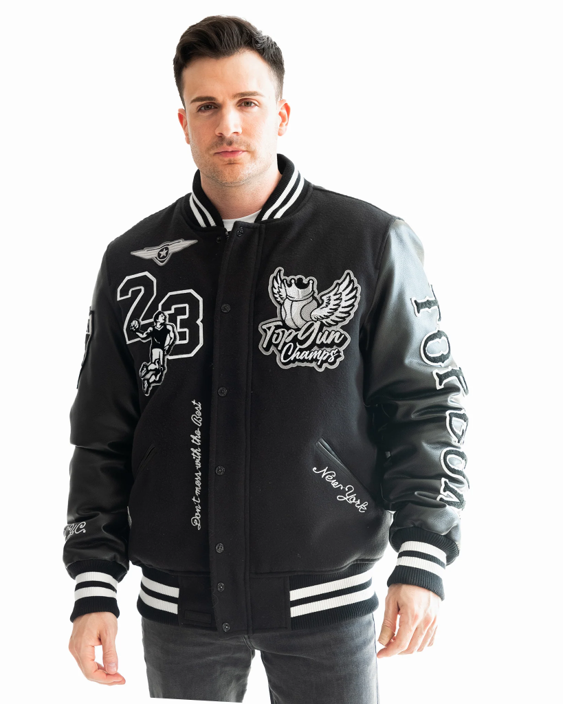 FLYING LEGEND VARSITY JACKET