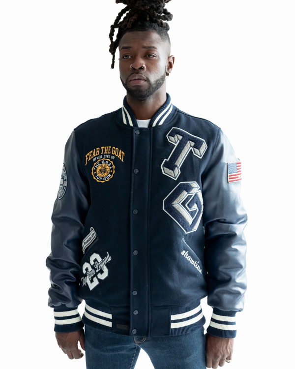TOP GUN® BEAR GOAT VARSITY JACKET