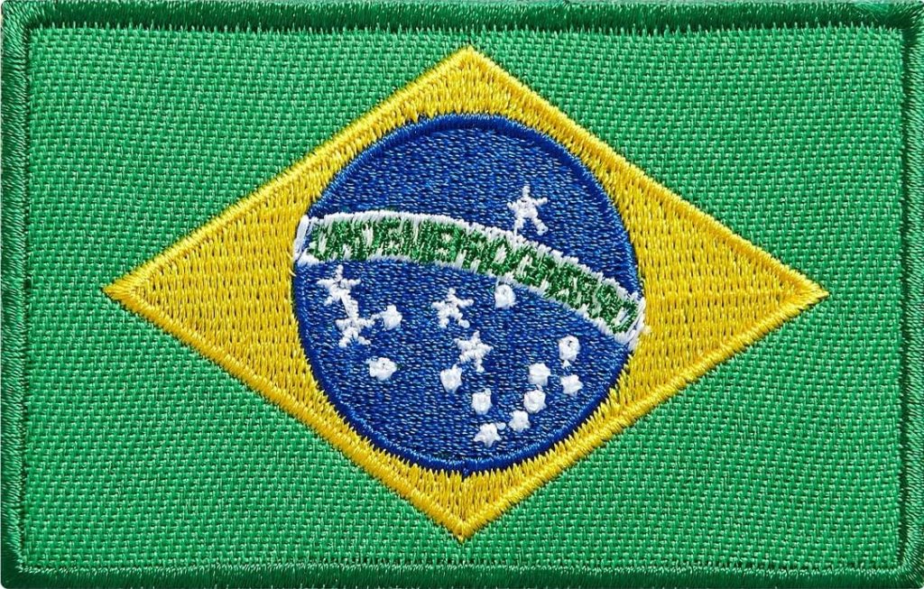 Brazilian Flag Patch