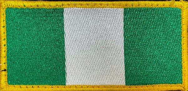 Nigerian Flag Patch
