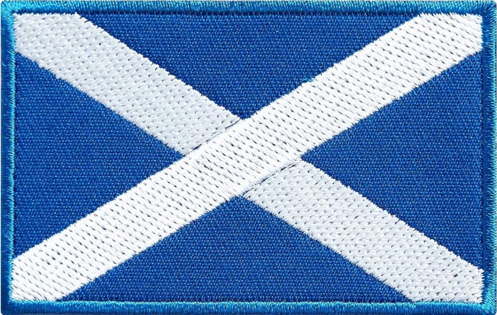Scottish Flag Patch