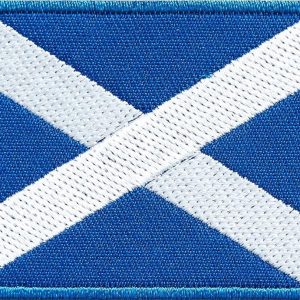 Scottish Flag Patch