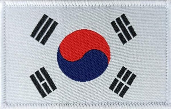 South Korean Flag Patch