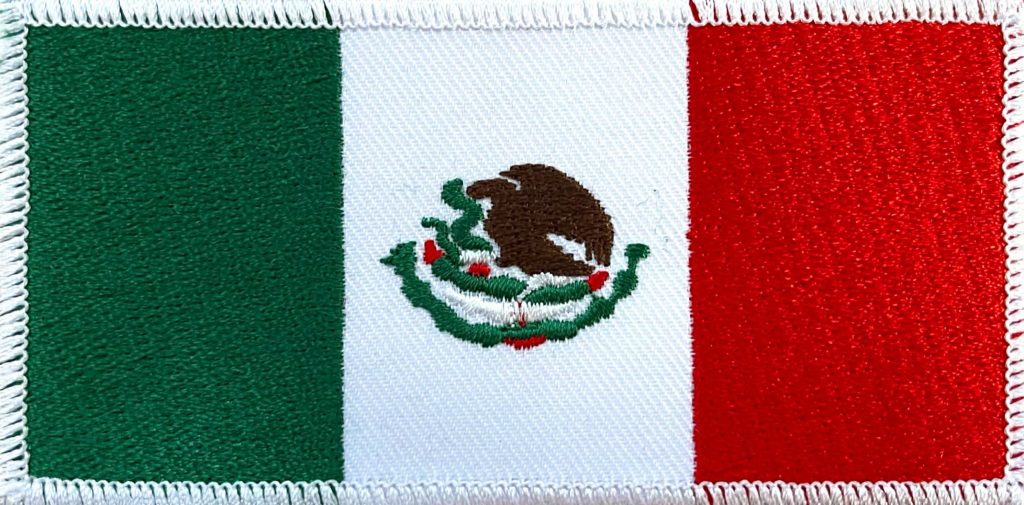 Mexican Flag Patch
