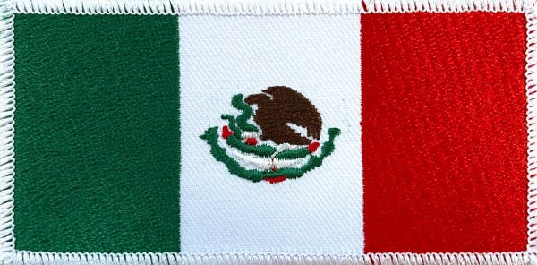 Mexican Flag Patch