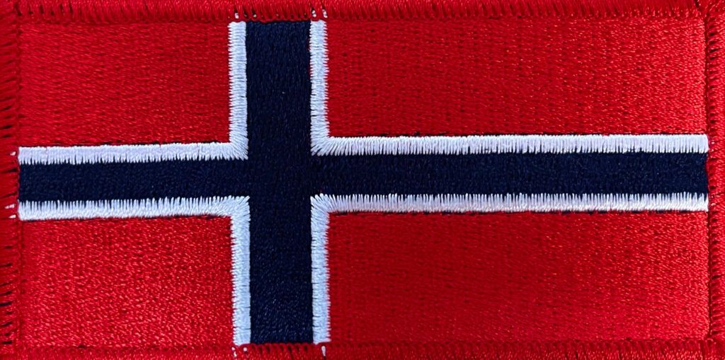 Norwegian Flag Patch
