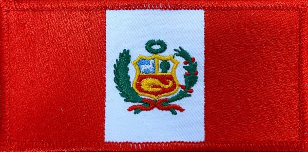 Peruvian Flag Patch