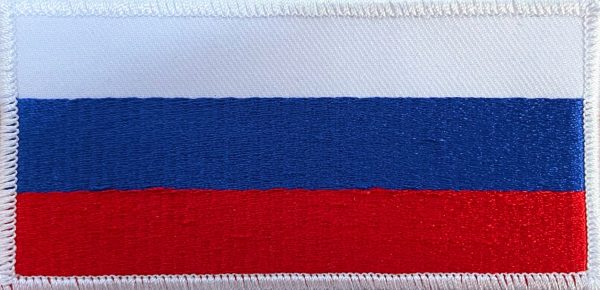 Russian Flag Patch