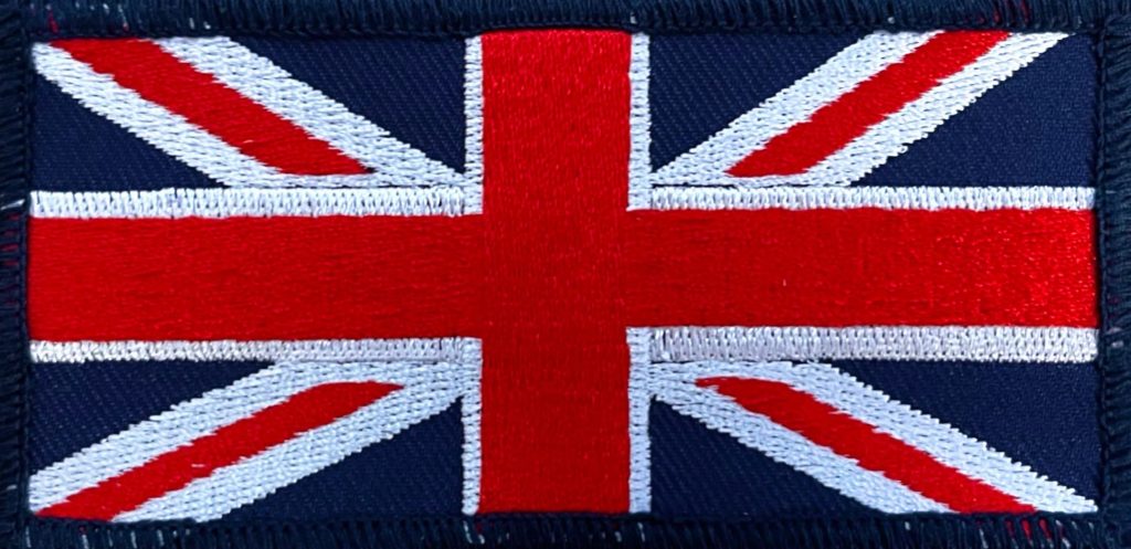 British Flag Patch